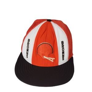 Vintage Lucky Stripes Cleveland Browns Snapback Hat